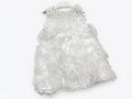 Baby Girls White Ruffle Party Dress with Sequined Bodice